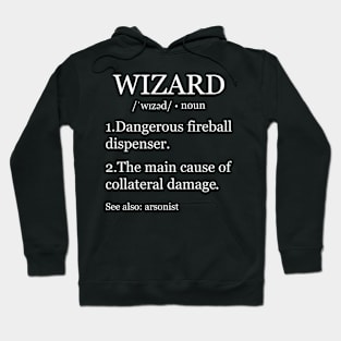 Sarcastic Wizard Definition Hoodie